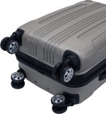 Rockland London Hardside Spinner Wheel Luggage, Mint, Carry-On 20-Inch - Image 6
